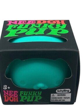 🔥 VIRAL on TikTok!💙💚 NeeDoh Funky Pup Squishy TEAL🆕 NEW IN BOX 💙